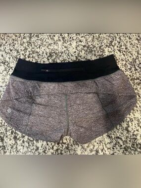 Lulumon Heather Gray Athletic Shorts w